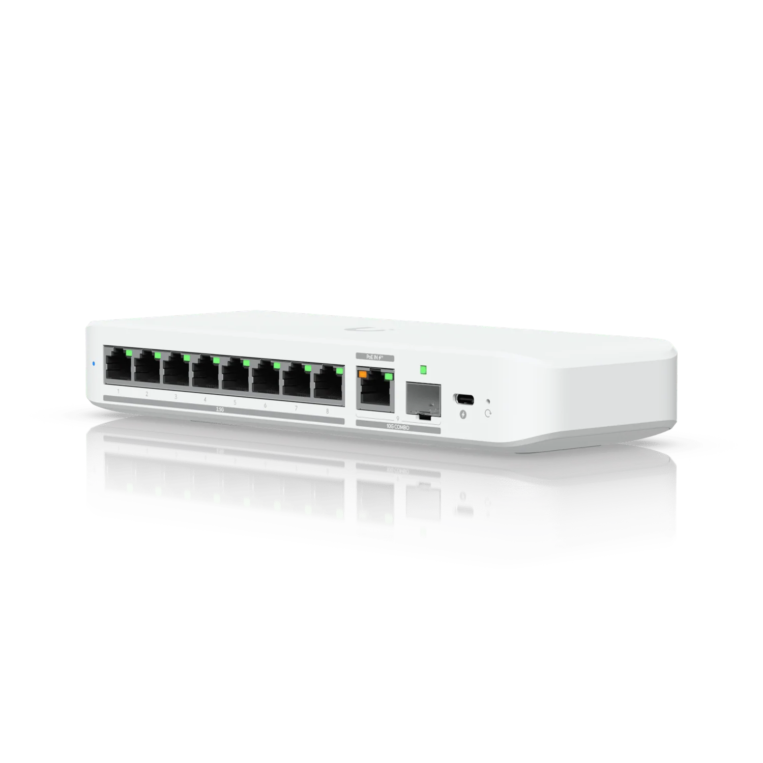 Ubiquiti USW-Flex-2.5G-8 8-Port 2.5GbE Switch 10GbE SPF+ and USB-C
